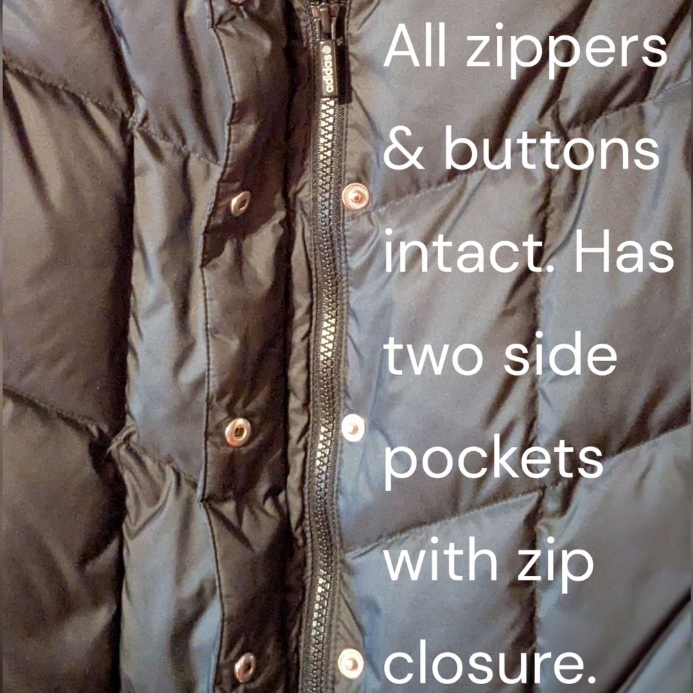 Adidas Black Puffer Vest - Picture 3 of 9